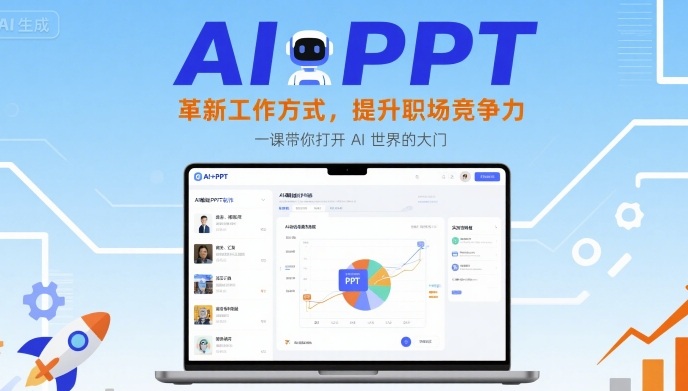 AI+PPT:革新工作方式,提升职场竞争力,一课带你打开 AI 世界的大门-优优云网创