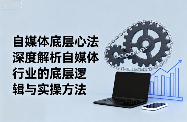 自媒体底层心法,深度解析自媒体行业的底层逻辑与实操方法-优优云网创